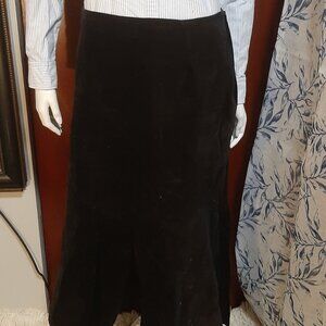 NWT Laura Black Maxi Skirt Size 8